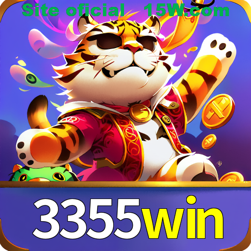 Imagem promocional da 3355win mostrando a plataforma e suas vantagens